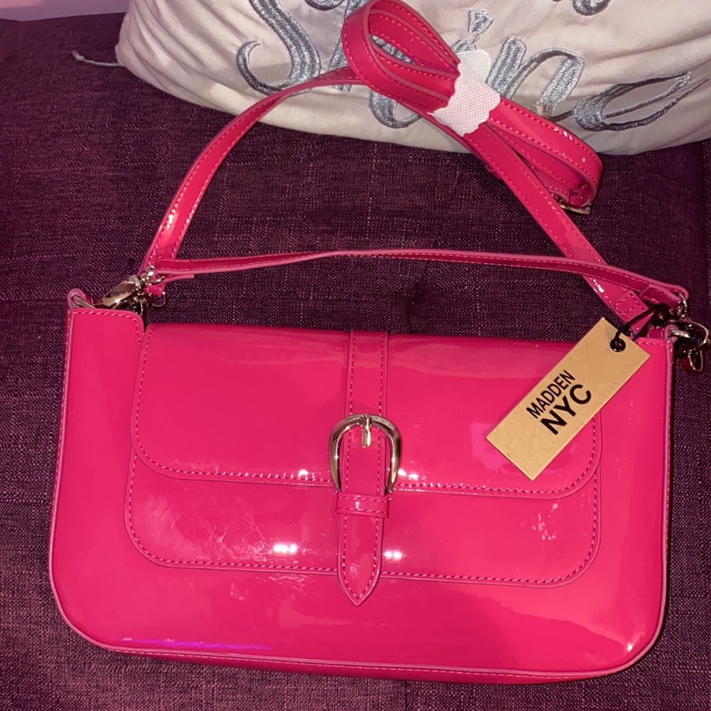 Hot Pink Madden Girl Shoulder Bag